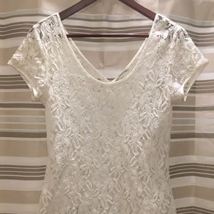 Lace “V back” Banana Republic Top - Final Price
